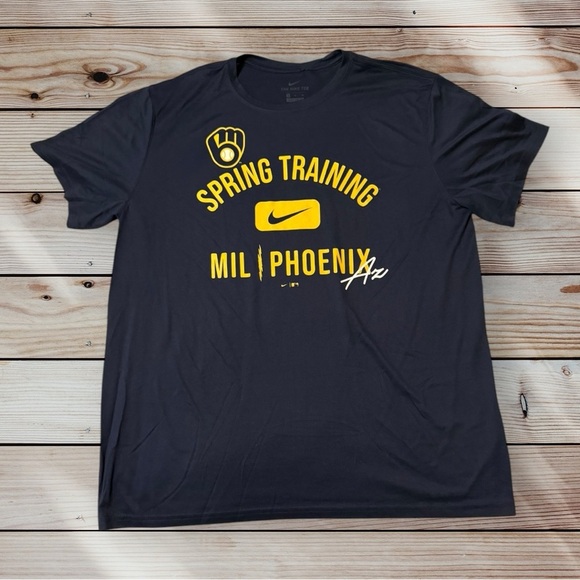 Milwaukee Brewers Spring Training Dri-Fit Tee - NWT - Picture 1 of 3